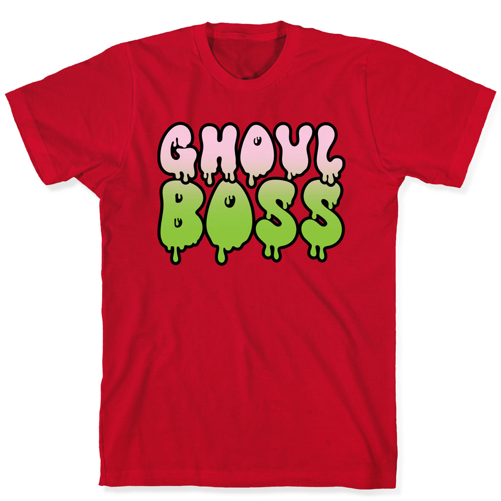 Ghoul Boss Girl Boss Parody T-Shirt