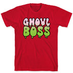 Ghoul Boss Girl Boss Parody T-Shirt