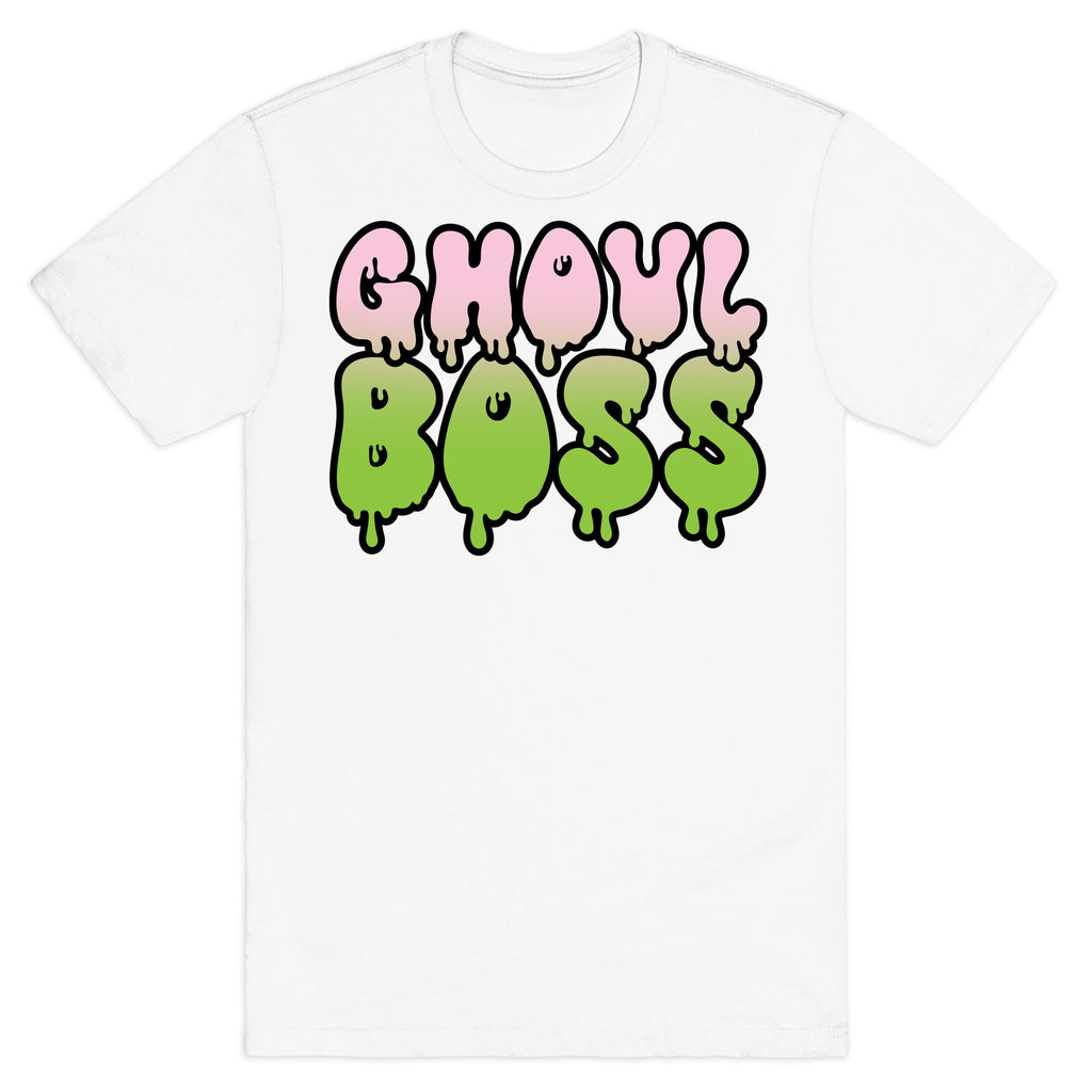 Ghoul Boss Girl Boss Parody T-Shirt