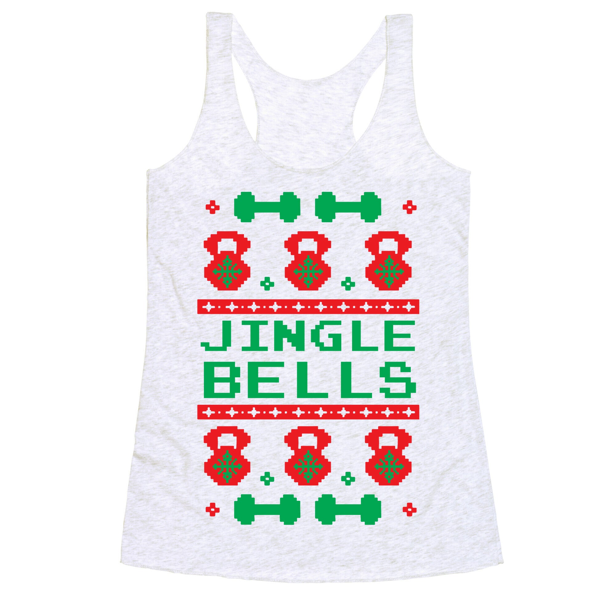 Jingle Bells Racerback Tank