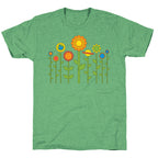 Plant Planets Unisex Triblend Tee