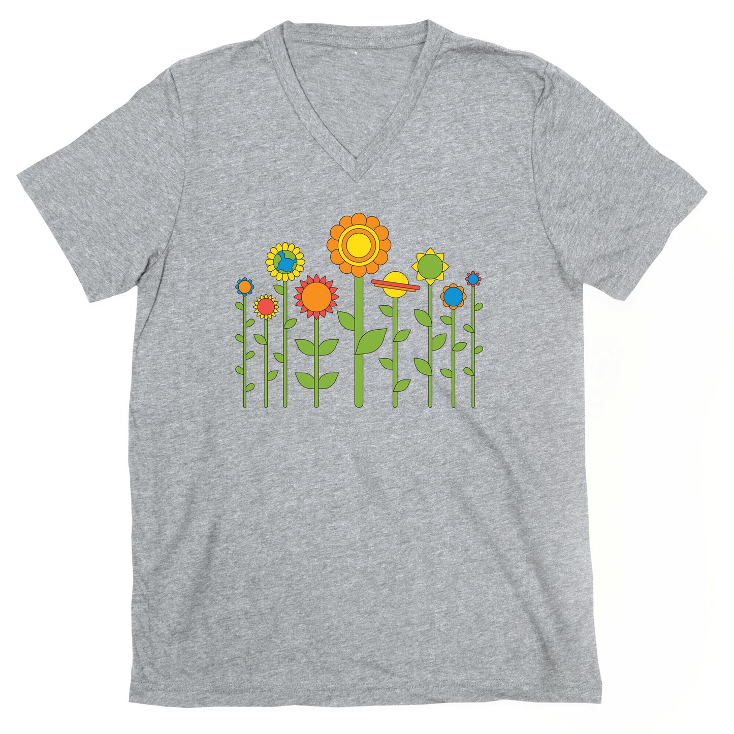 Plant Planets V-Neck