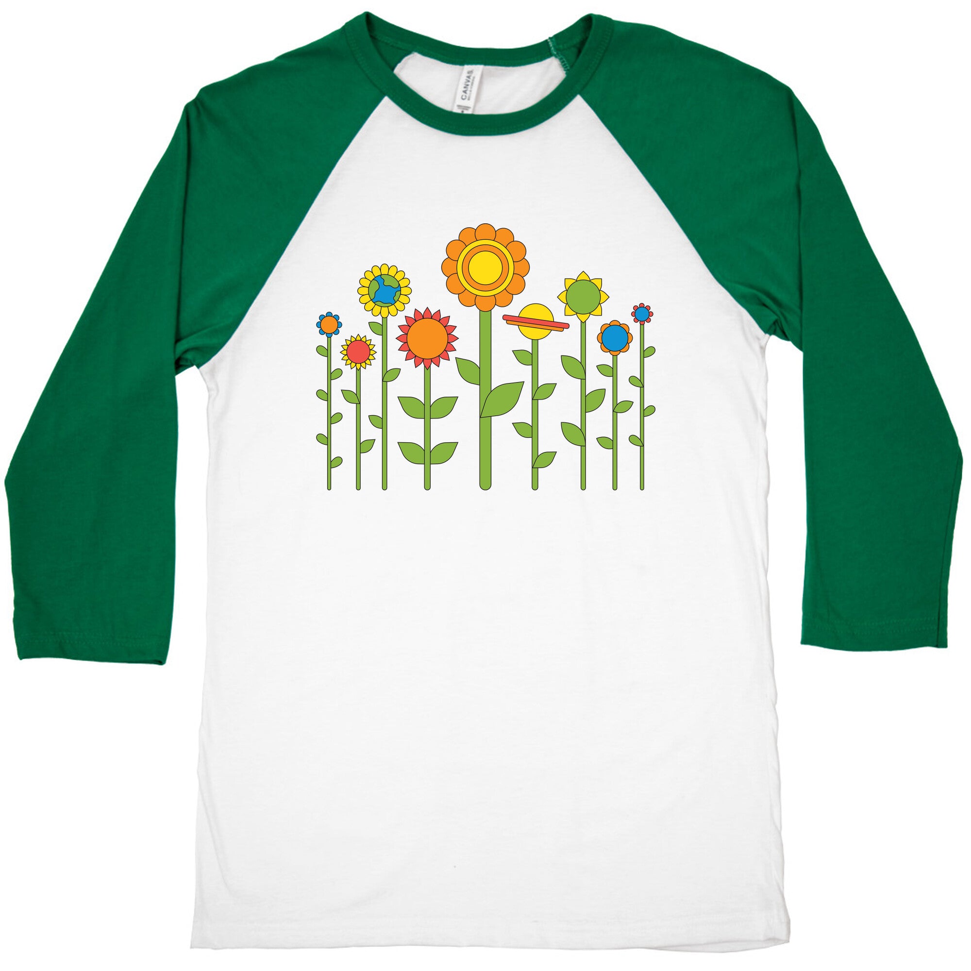 Plant Planets Baseball Tee
