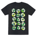 Wasabi Peas Pattern Unisex Triblend Tee