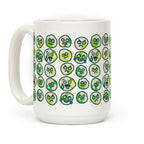 Wasabi Peas Pattern Coffee Mug