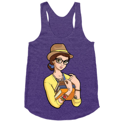 Hipster Belle Racerback Tank