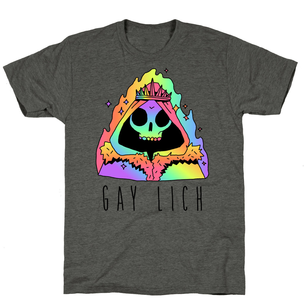 Gay Lich Unisex Triblend Tee