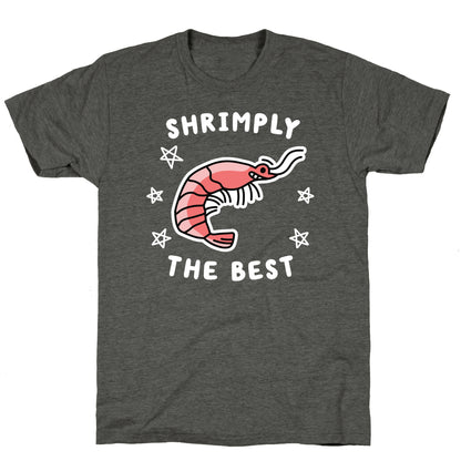 Shrimply The Best Unisex Triblend Tee