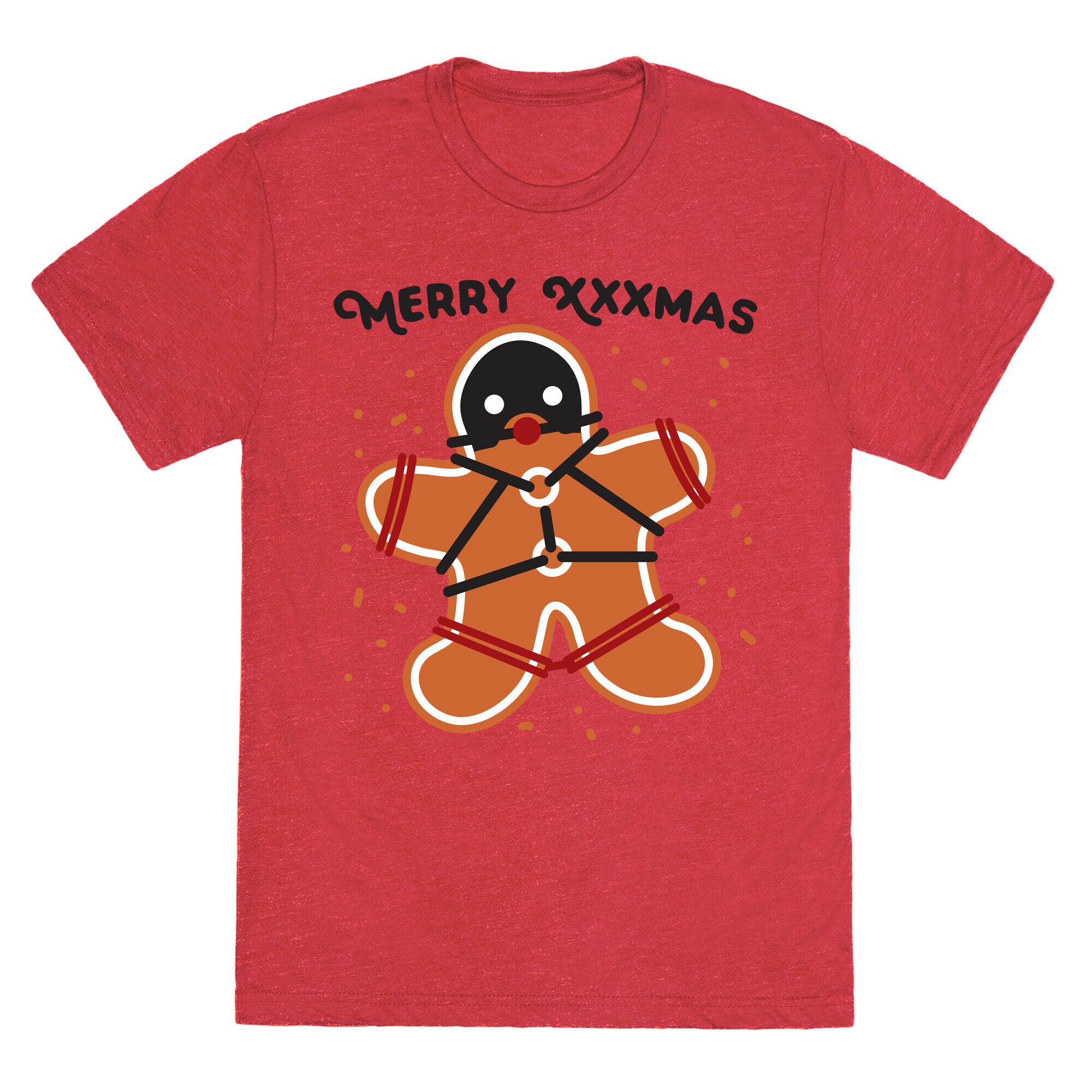 Merry XXXmas Gingerbread Unisex Triblend Tee