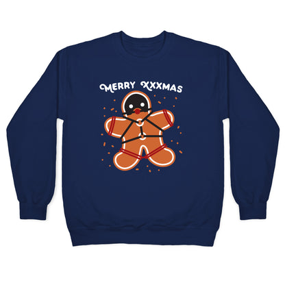 Merry XXXmas Gingerbread Crewneck Sweatshirt