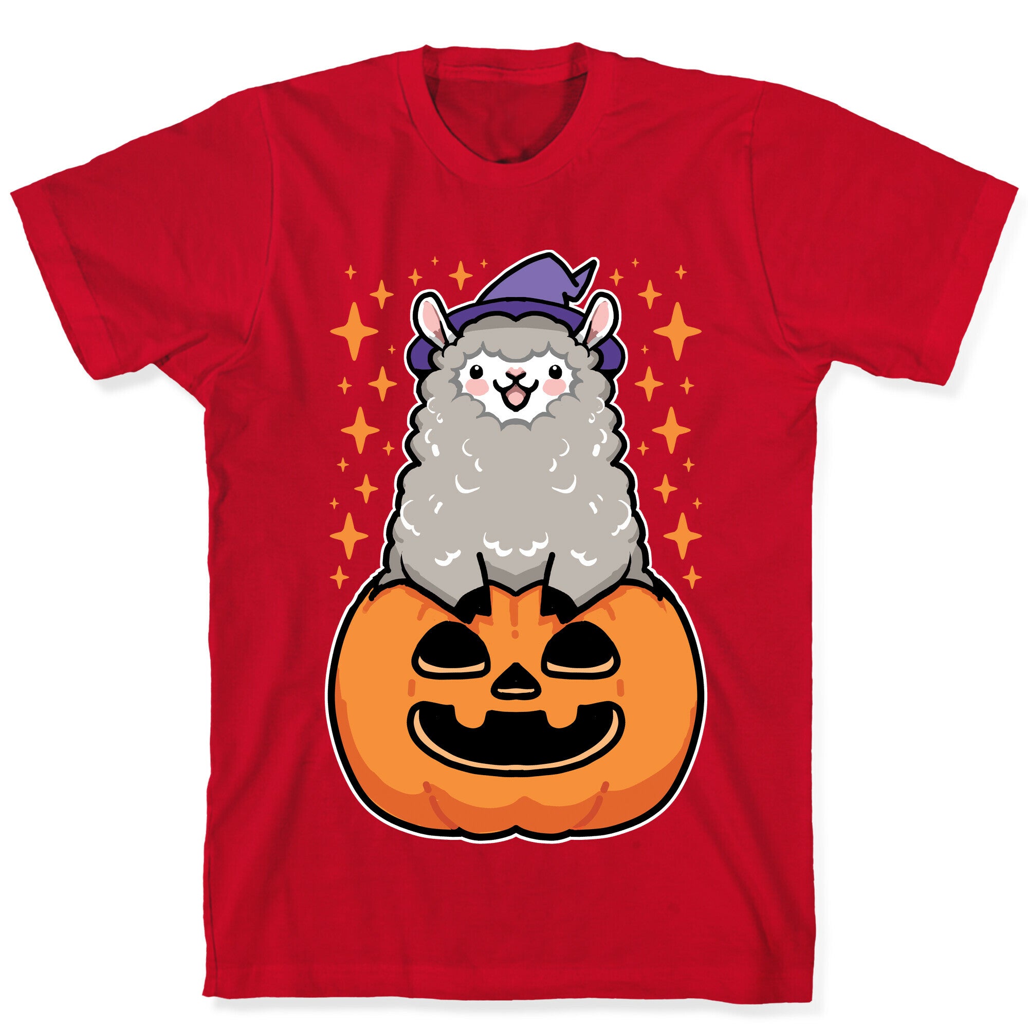 Cute Halloween Alpaca T-Shirt