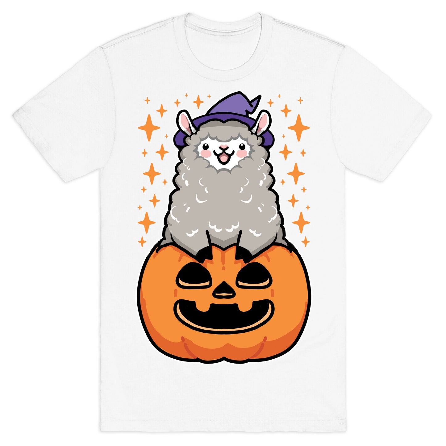 Cute Halloween Alpaca T-Shirt