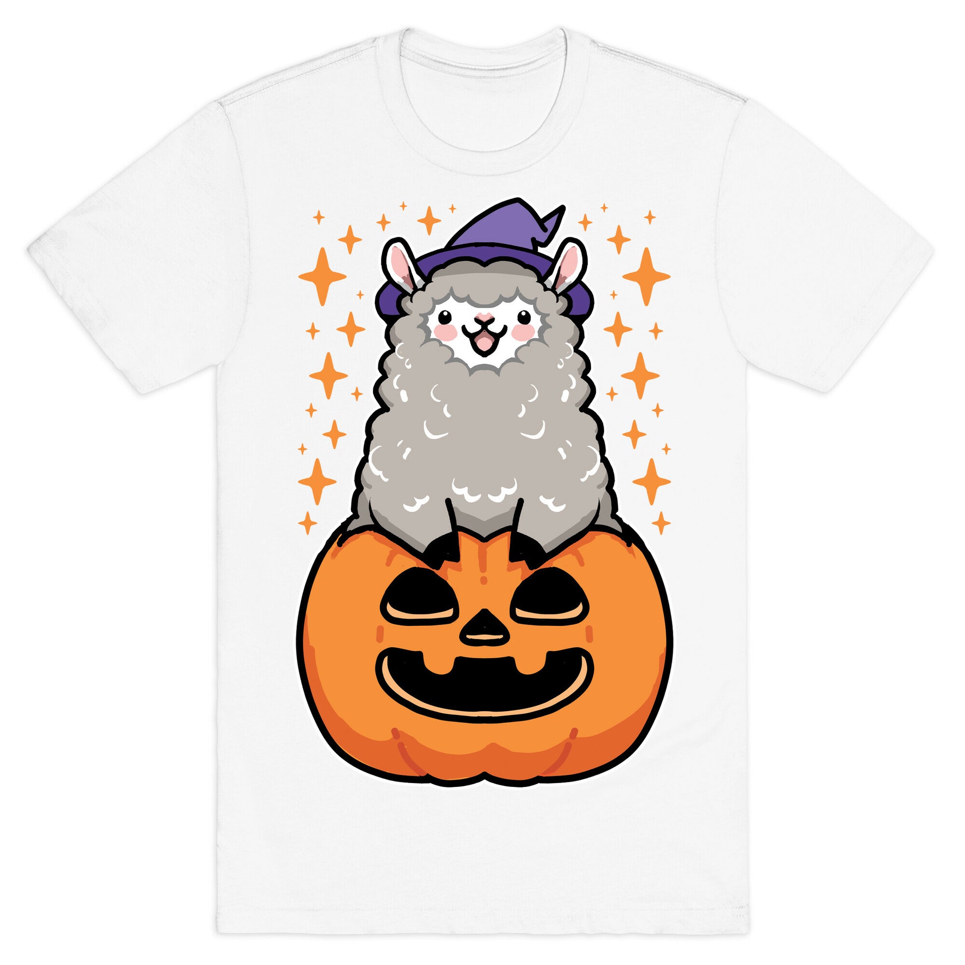 Cute Halloween Alpaca T-Shirt