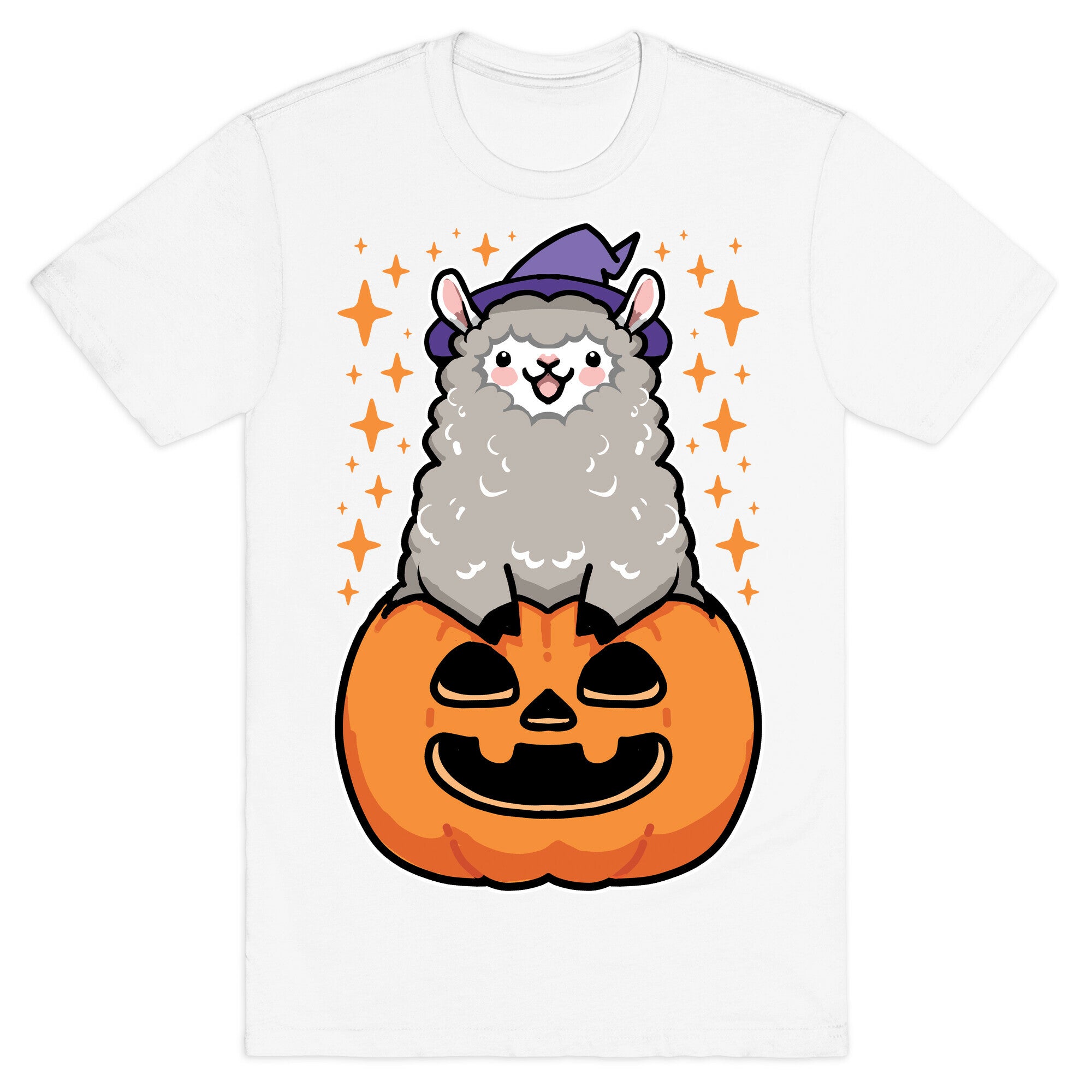 Cute Halloween Alpaca T-Shirt