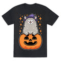 Cute Halloween Alpaca Unisex Triblend Tee