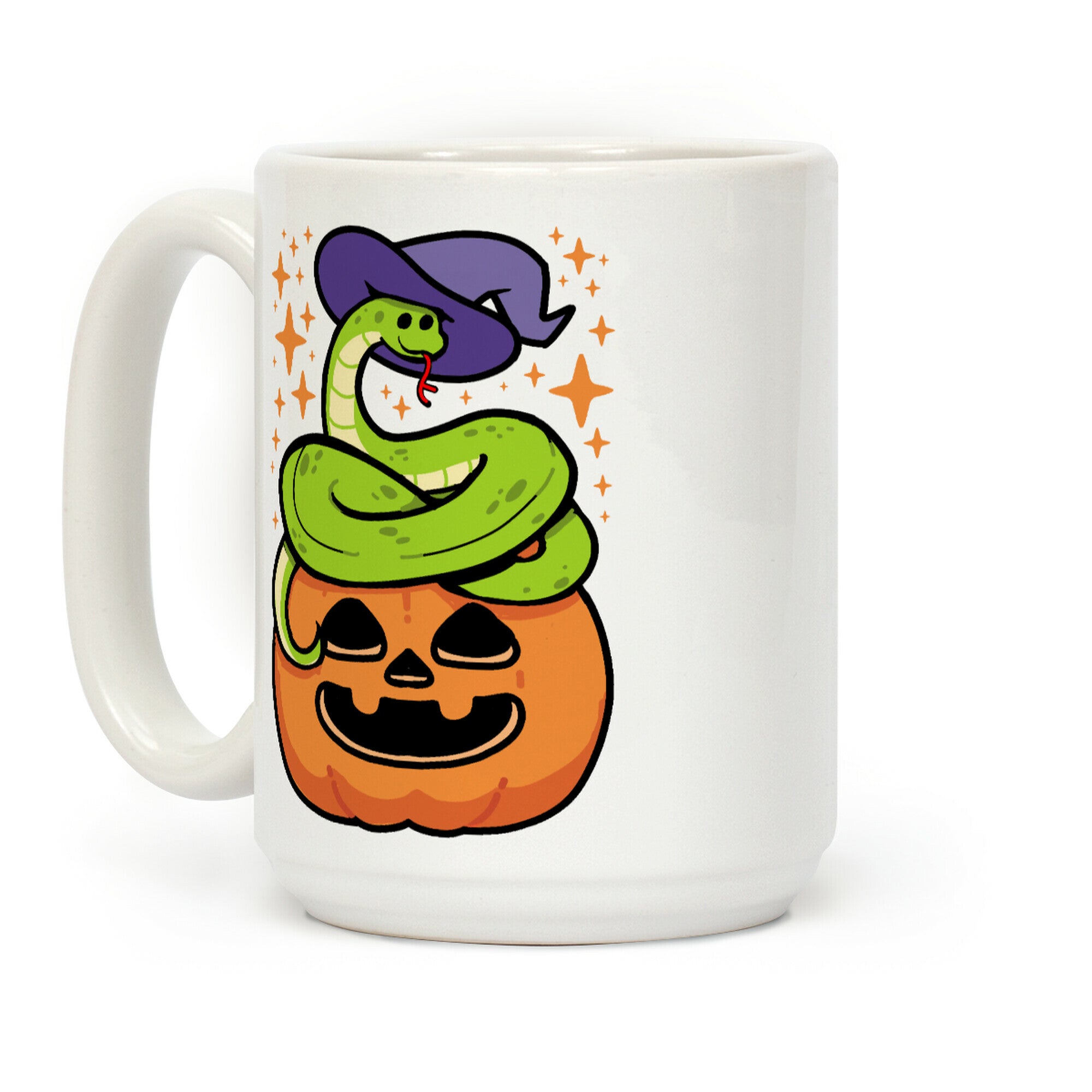 Cute Halloween Snake Coffee Mug