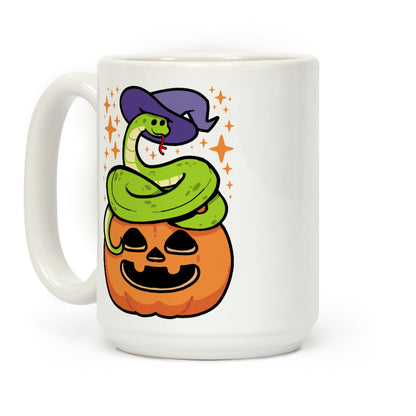 Cute Halloween Snake Coffee Mug