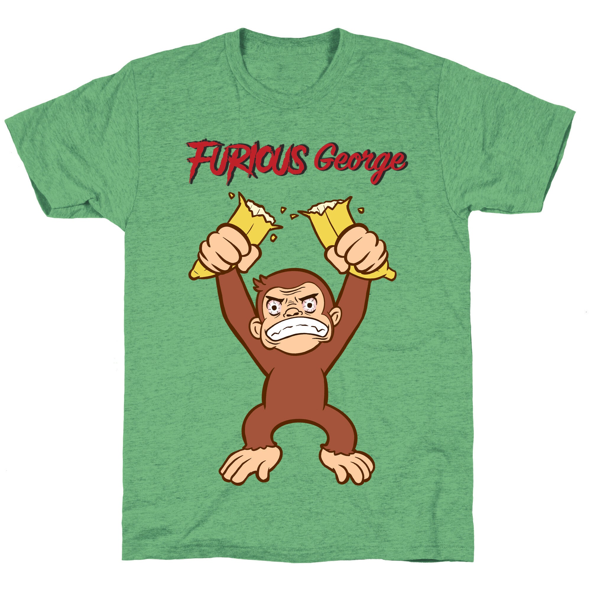 Furious George Unisex Triblend Tee