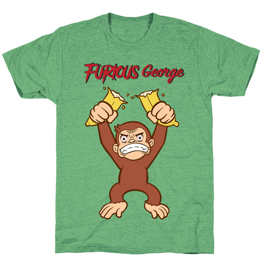 Furious George Unisex Triblend Tee