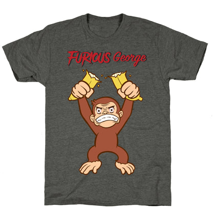 Furious George Unisex Triblend Tee