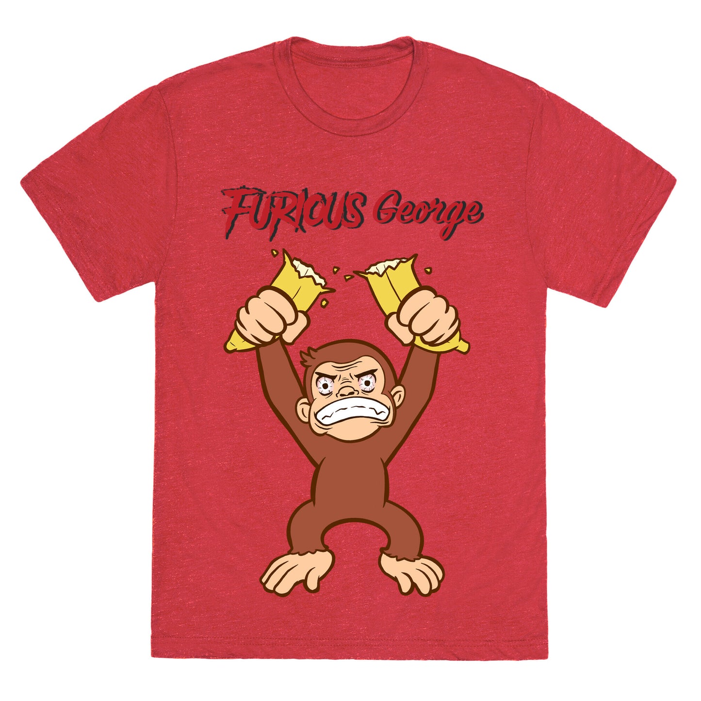 Furious George Unisex Triblend Tee