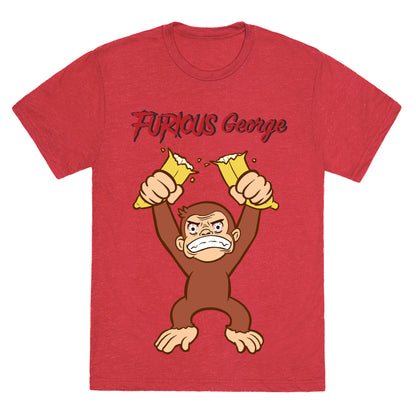 Furious George Unisex Triblend Tee