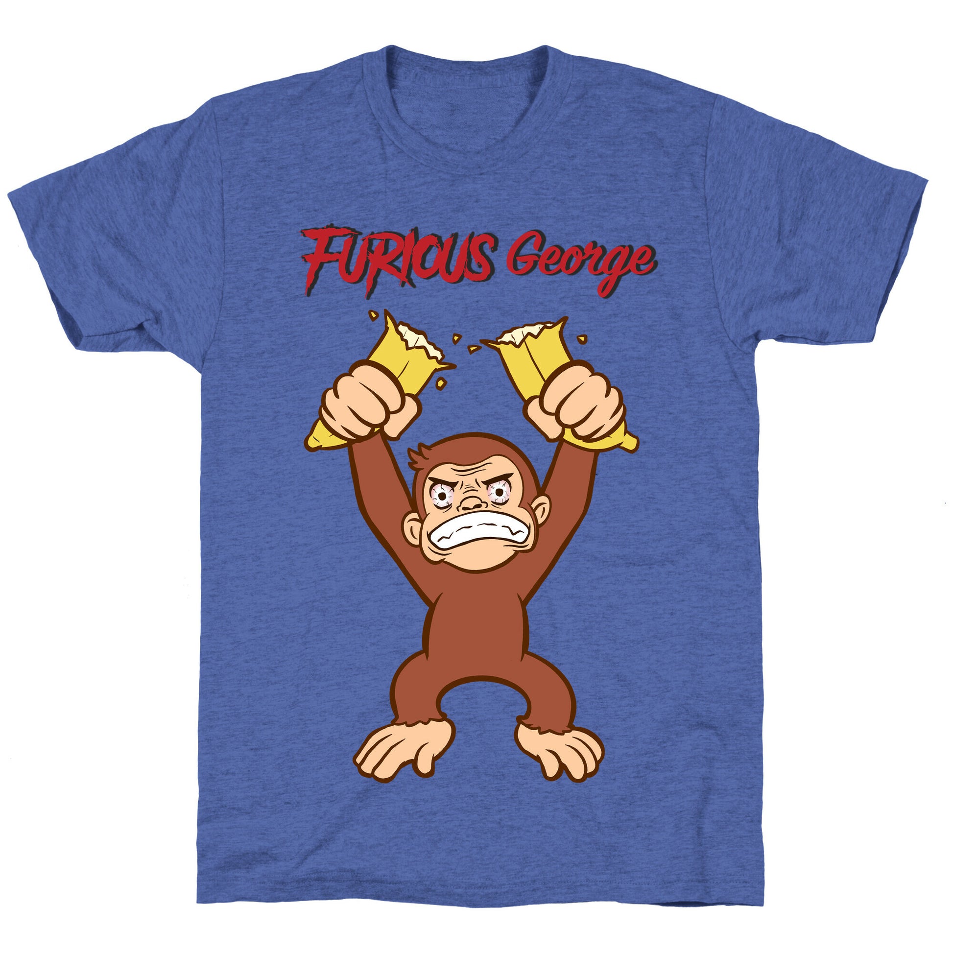 Furious George Unisex Triblend Tee