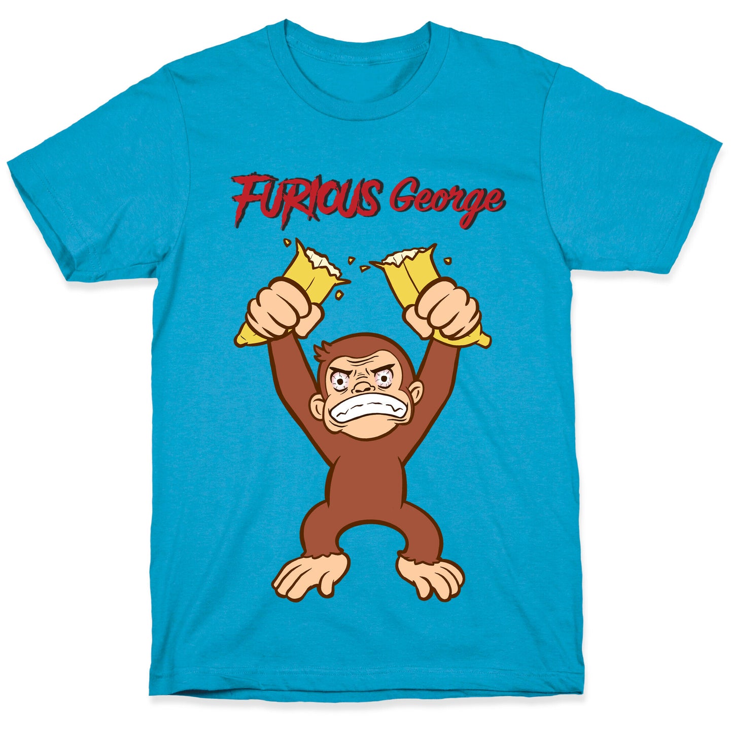 Furious George Unisex Triblend Tee