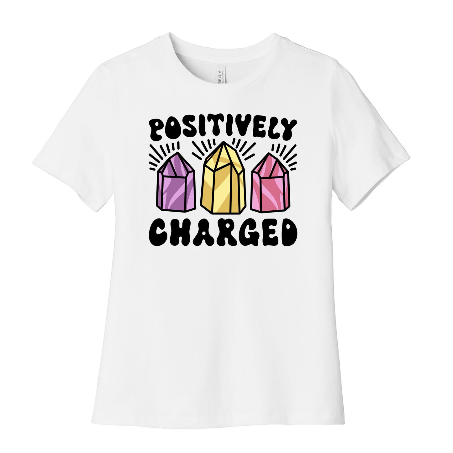 Positively Charged Crystals Women's Cotton Tee