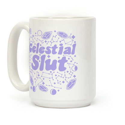 Celestial Slut Purple Coffee Mug