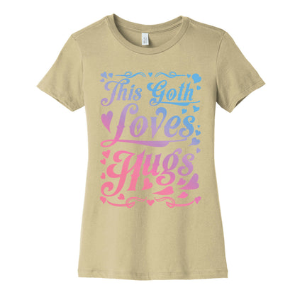 This Goth Loves Hugs (pastel goth) Women's Cotton Tee