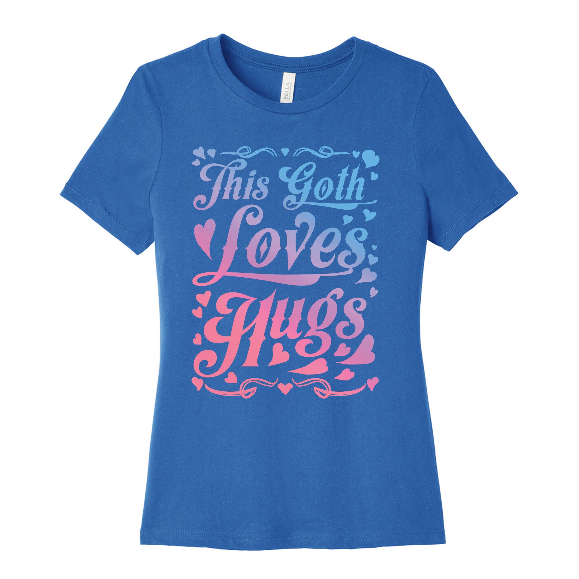 This Goth Loves Hugs (pastel goth) Women's Cotton Tee