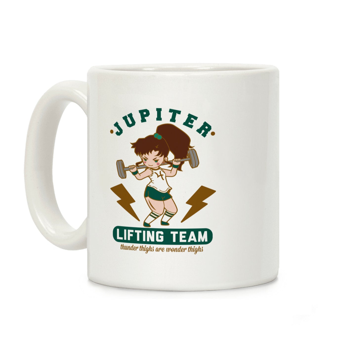 Jupiter Lifting Team Workout Parody Coffee Mug