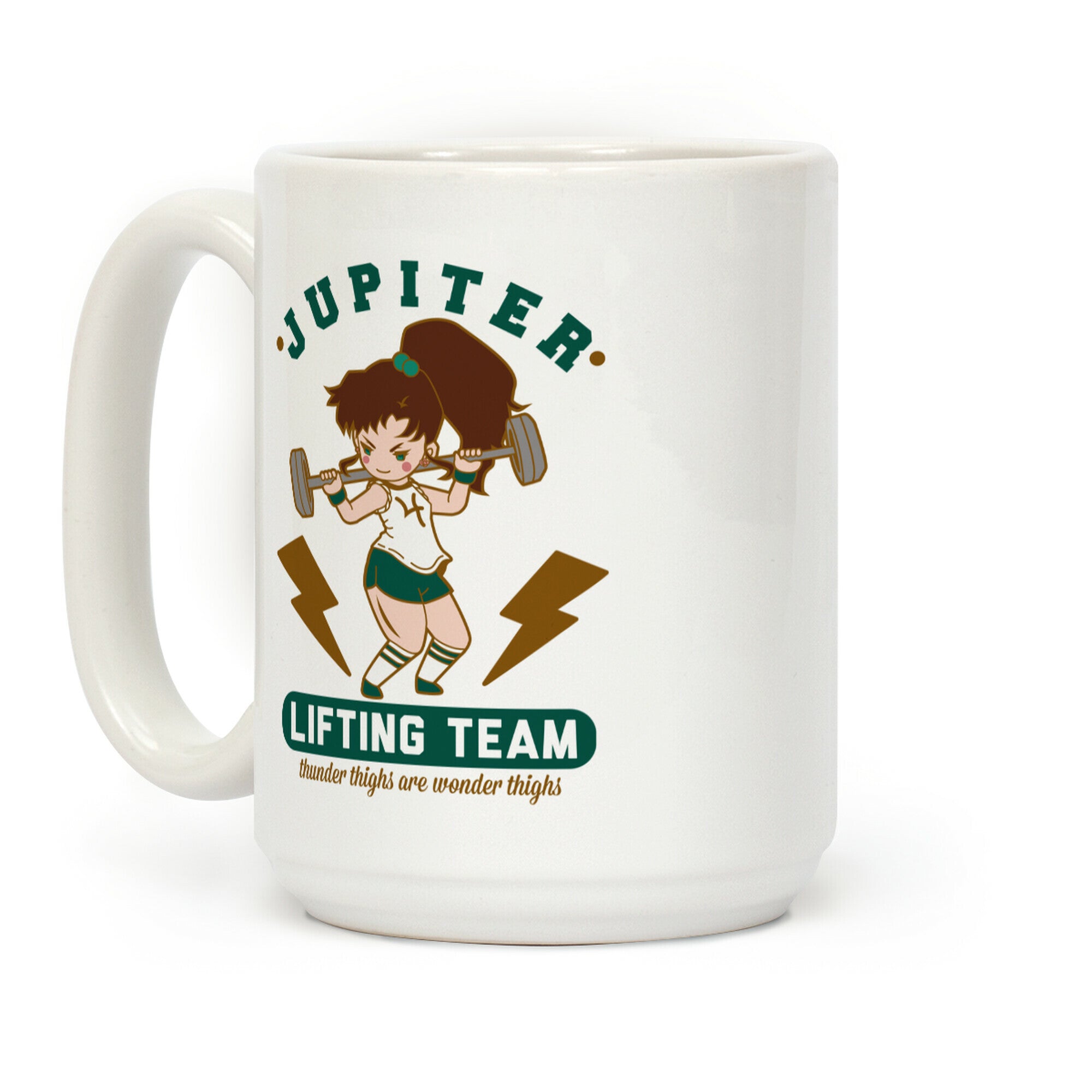 Jupiter Lifting Team Workout Parody Coffee Mug