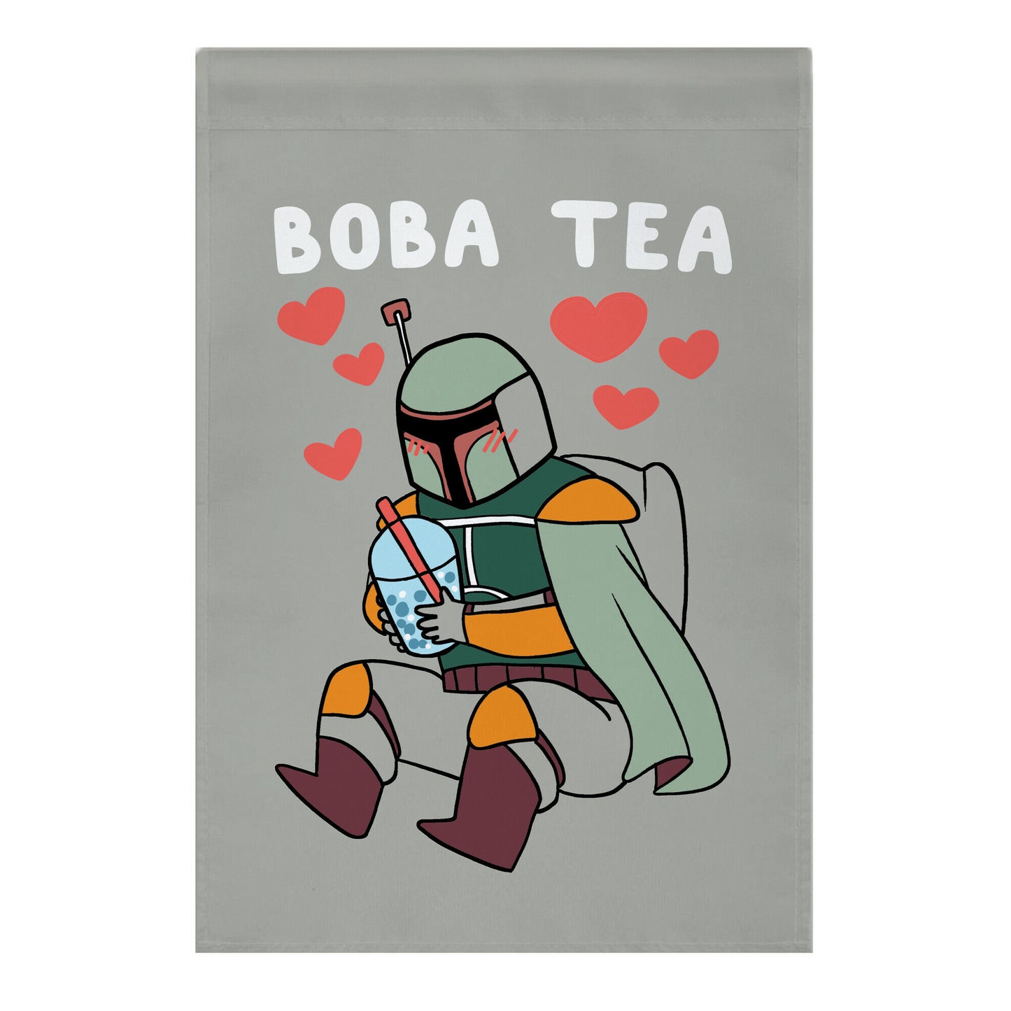 Boba Fett Tea Garden Flag