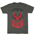 Fat Burns Best In Hell Unisex Triblend Tee