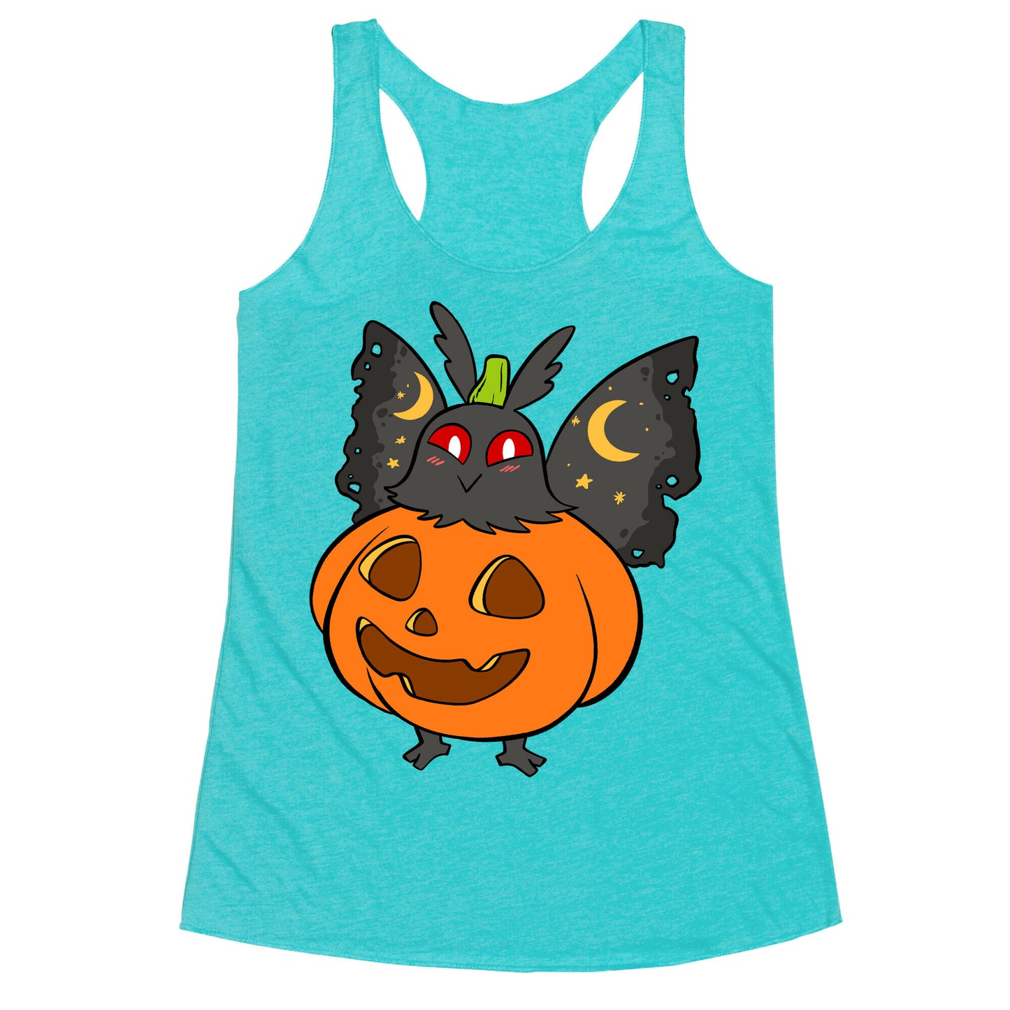 Mothman Pumpkin Racerback Tank
