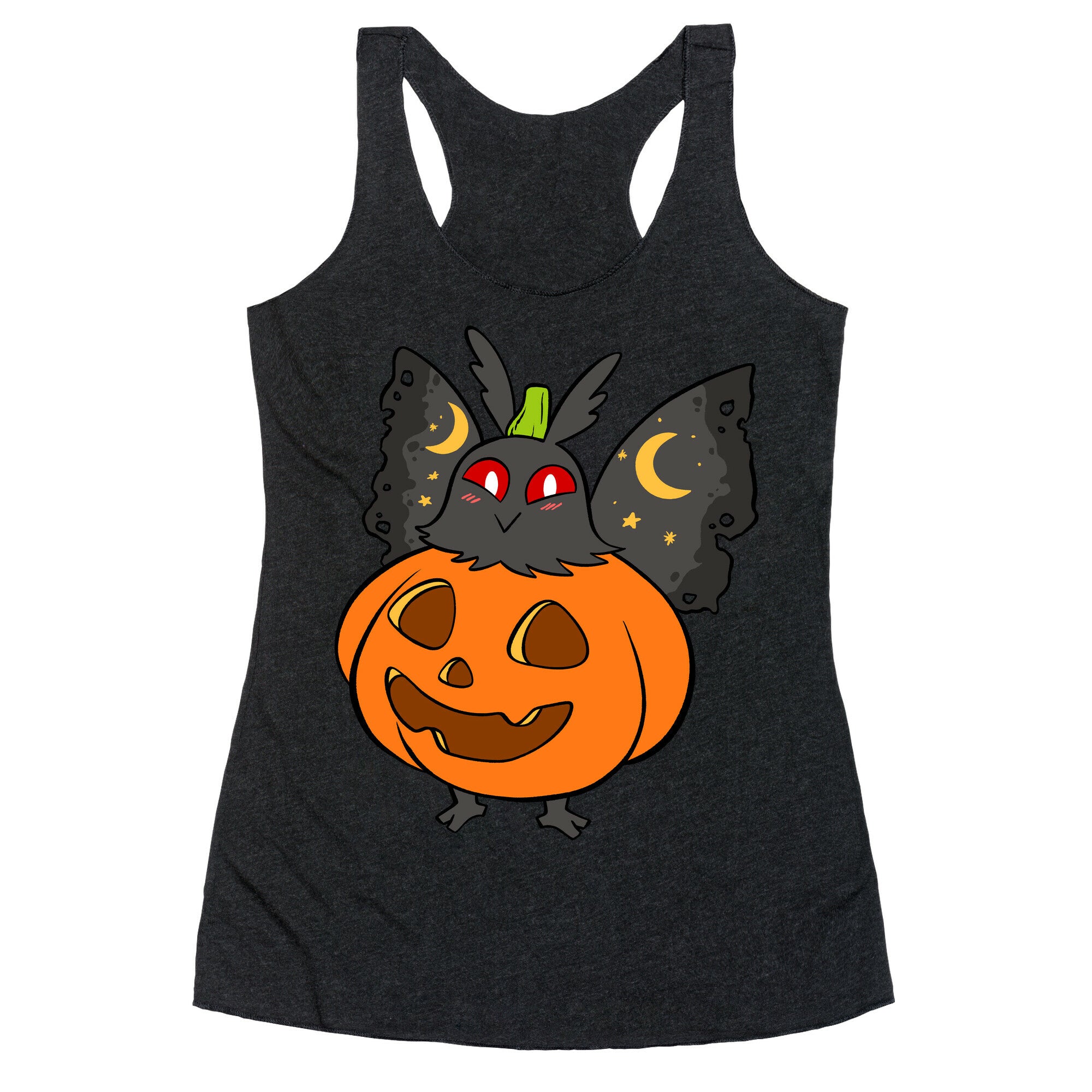 Mothman Pumpkin Racerback Tank