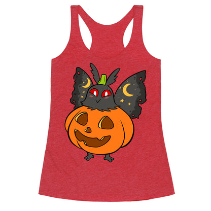 Mothman Pumpkin Racerback Tank