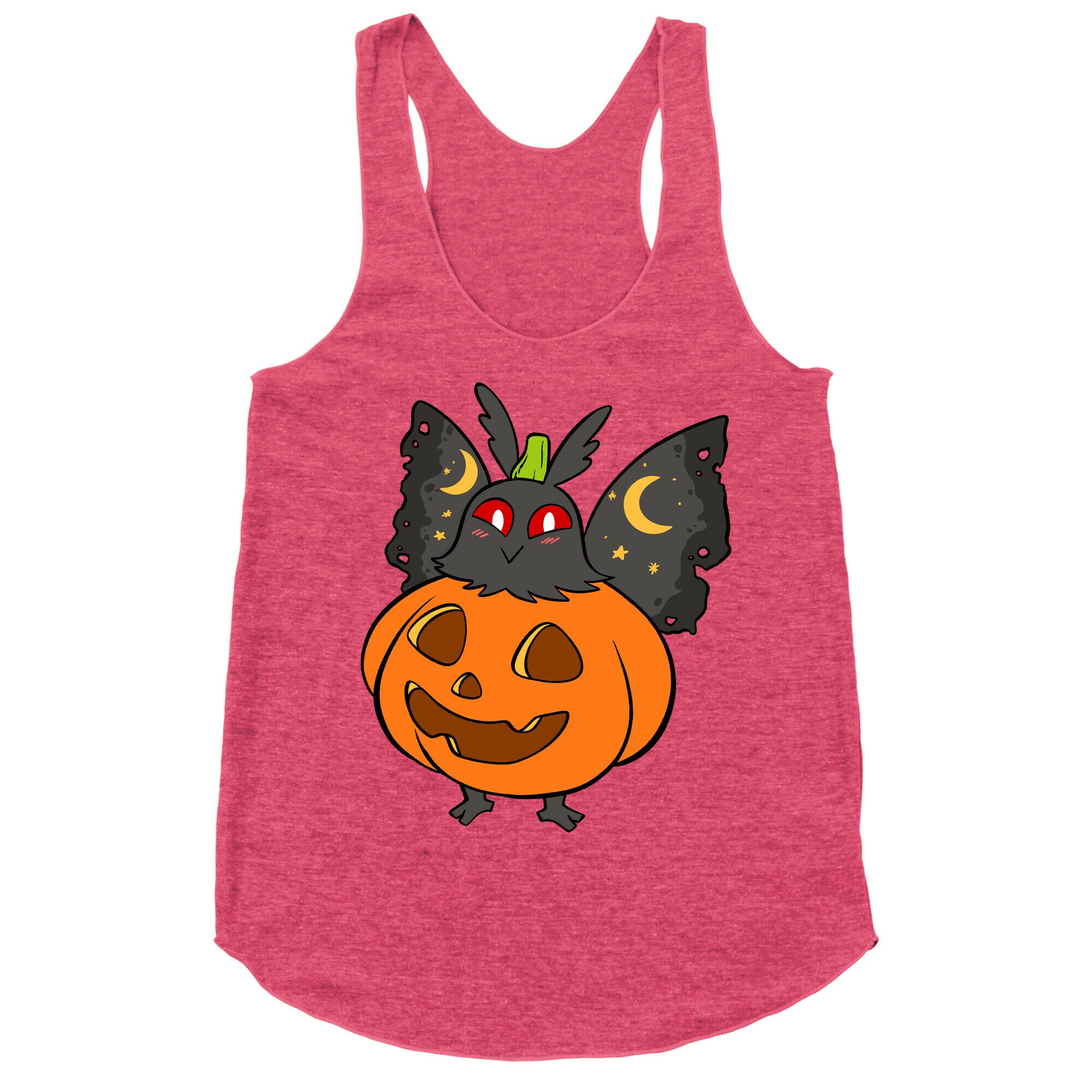 Mothman Pumpkin Racerback Tank