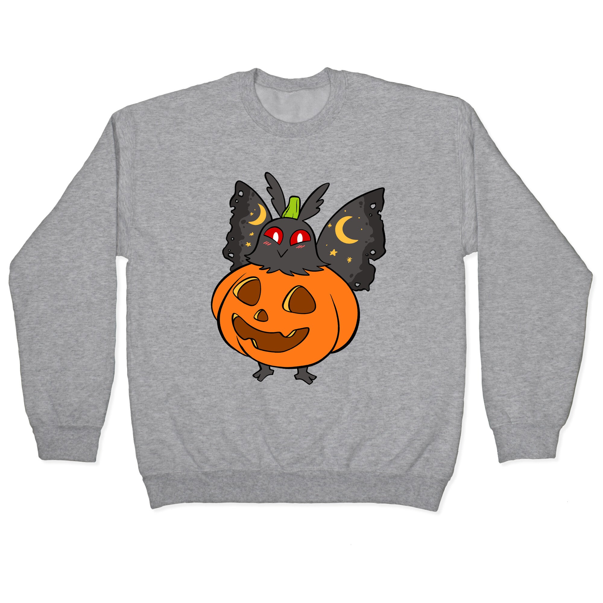 Mothman Pumpkin Crewneck Sweatshirt