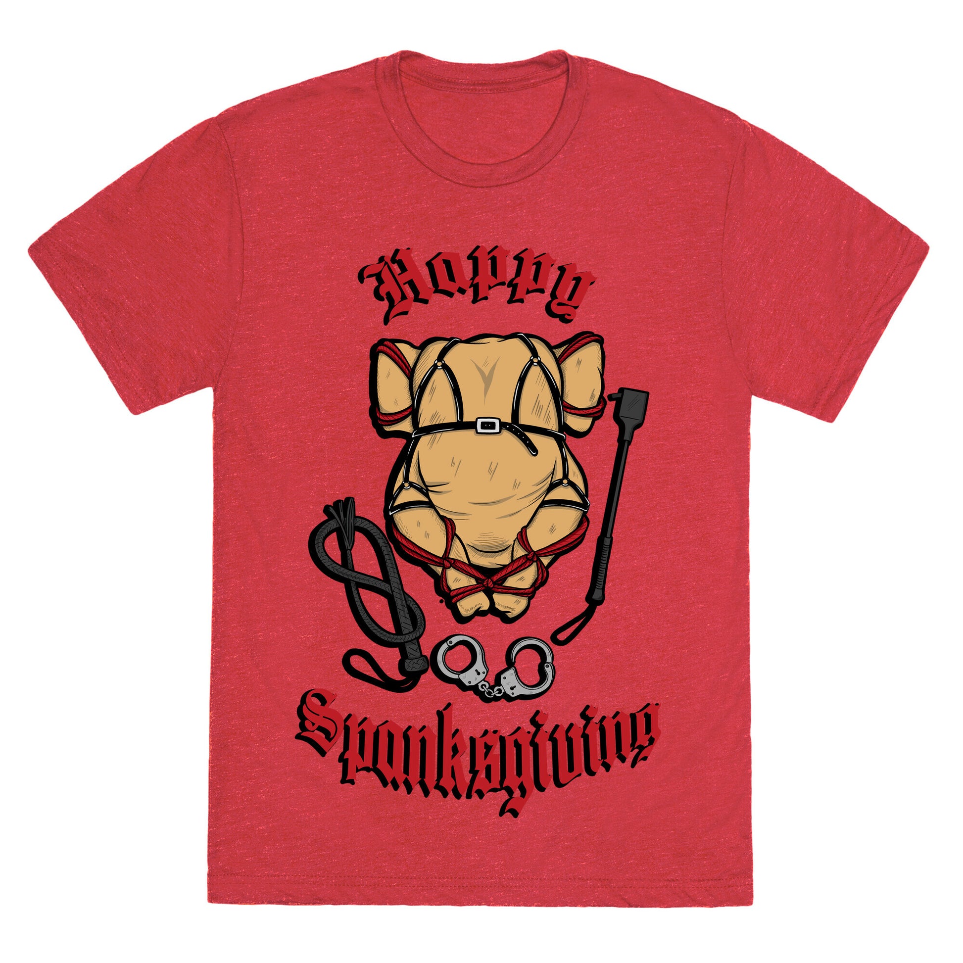 Happy Spanksgiving Unisex Triblend Tee