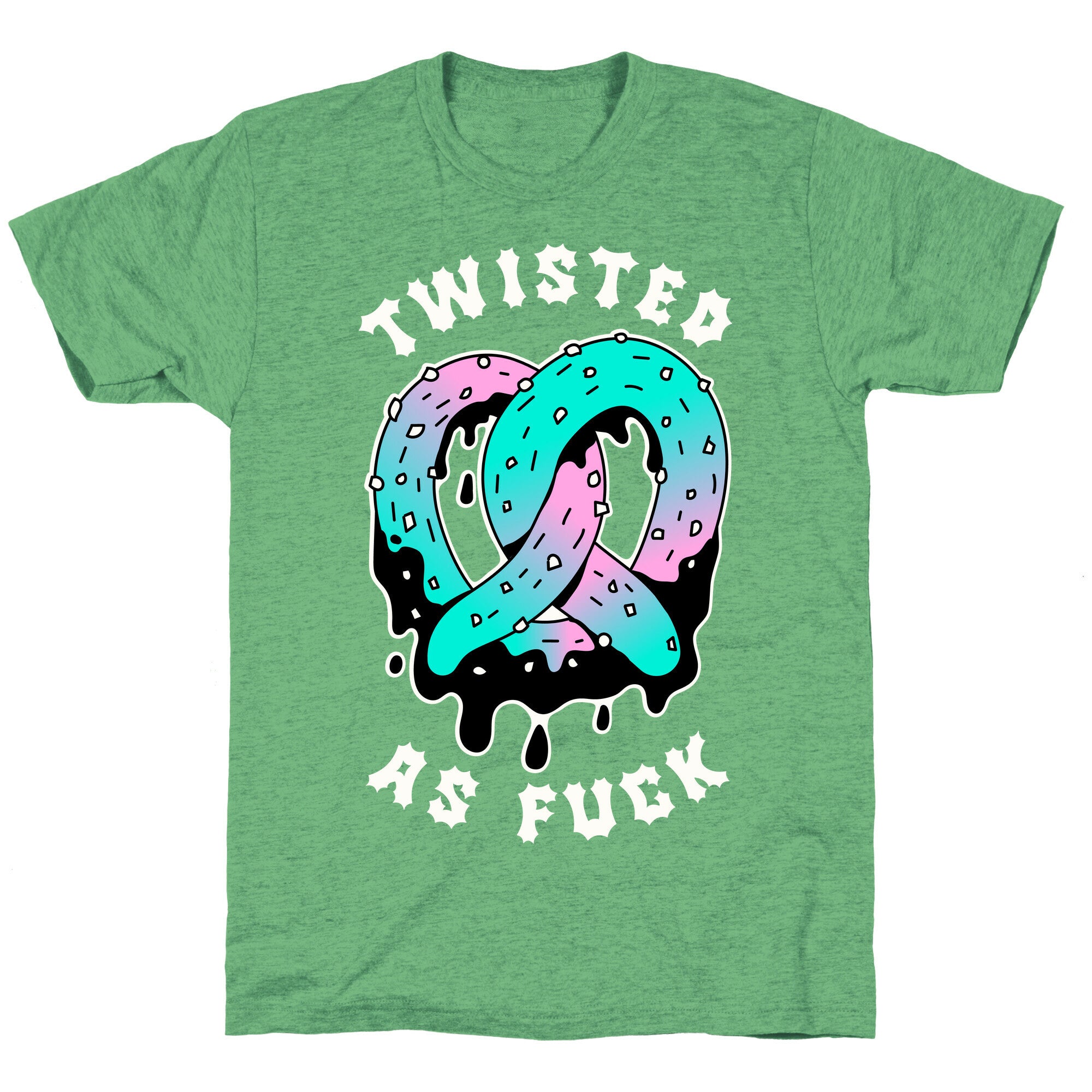 Twisted as Fuck Pretzel Unisex Triblend Tee