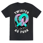 Twisted as Fuck Pretzel Unisex Triblend Tee