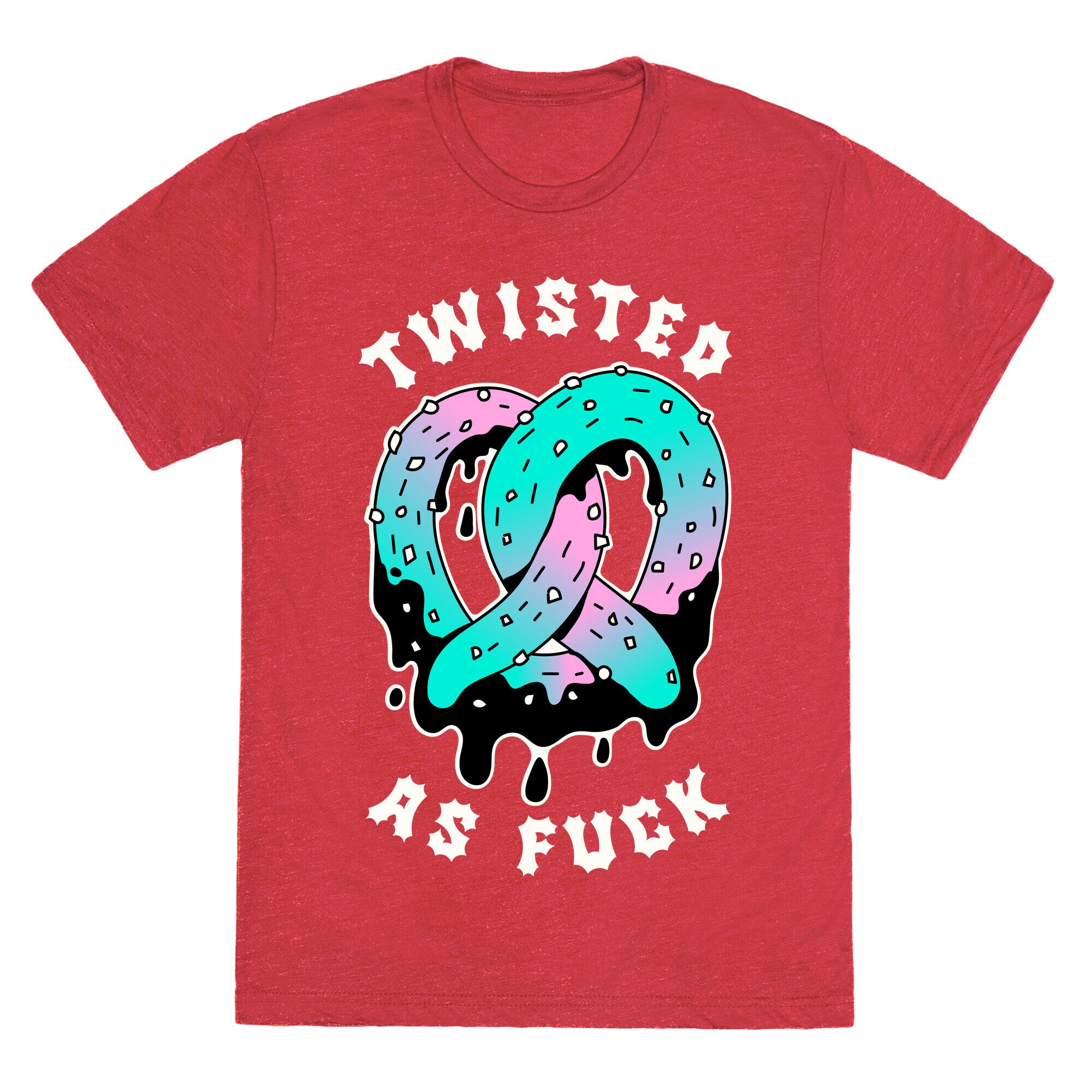 Twisted as Fuck Pretzel Unisex Triblend Tee