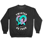 Twisted as Fuck Pretzel Crewneck Sweatshirt