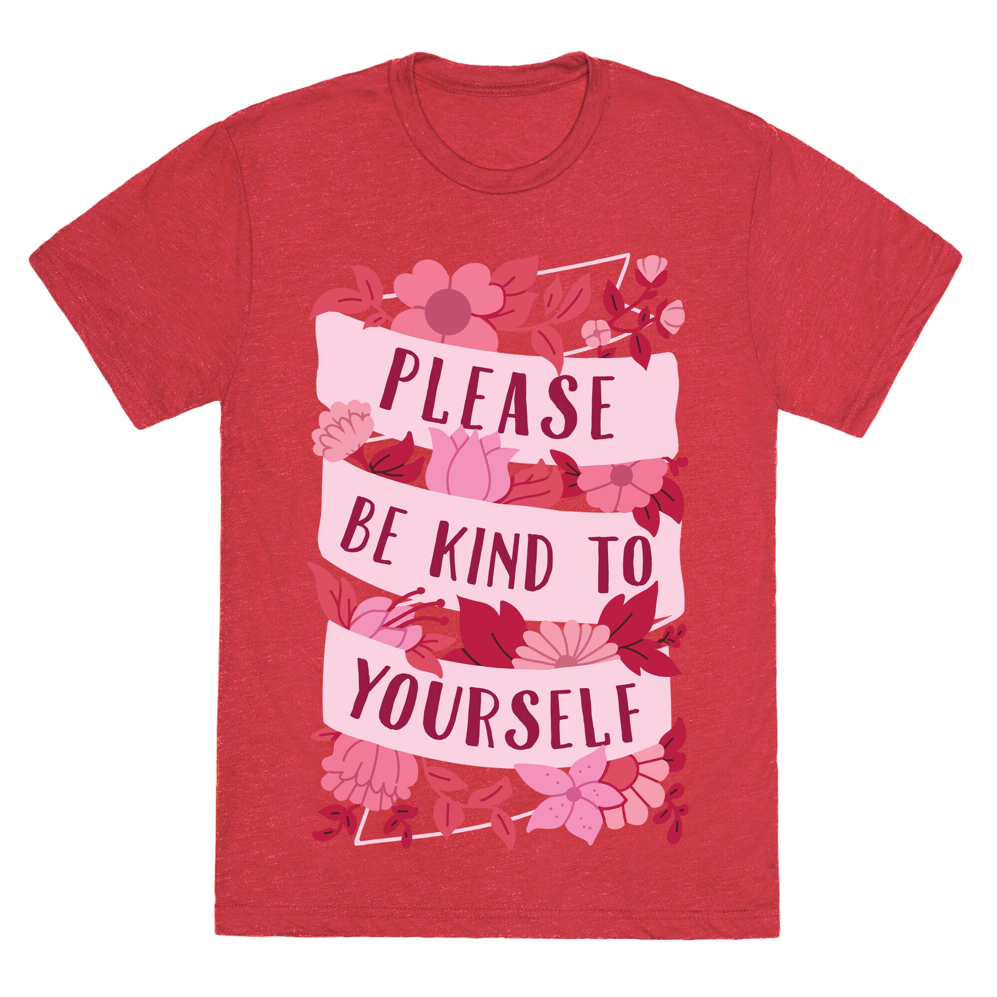 Please Be Kind To Yourself Unisex Triblend Tee