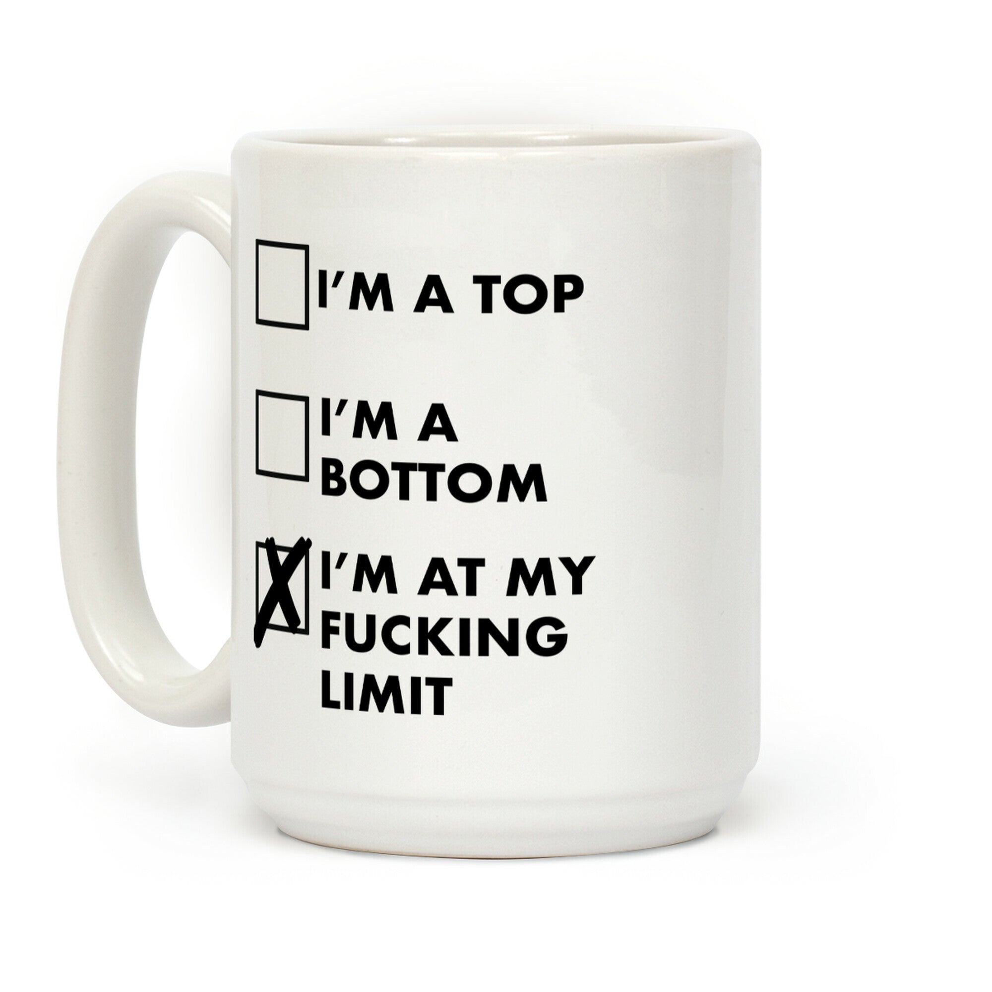 I'm At My F***ing Limit Coffee Mug