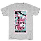Creepy Cute Tarots: The Tower Haunted House T-Shirt