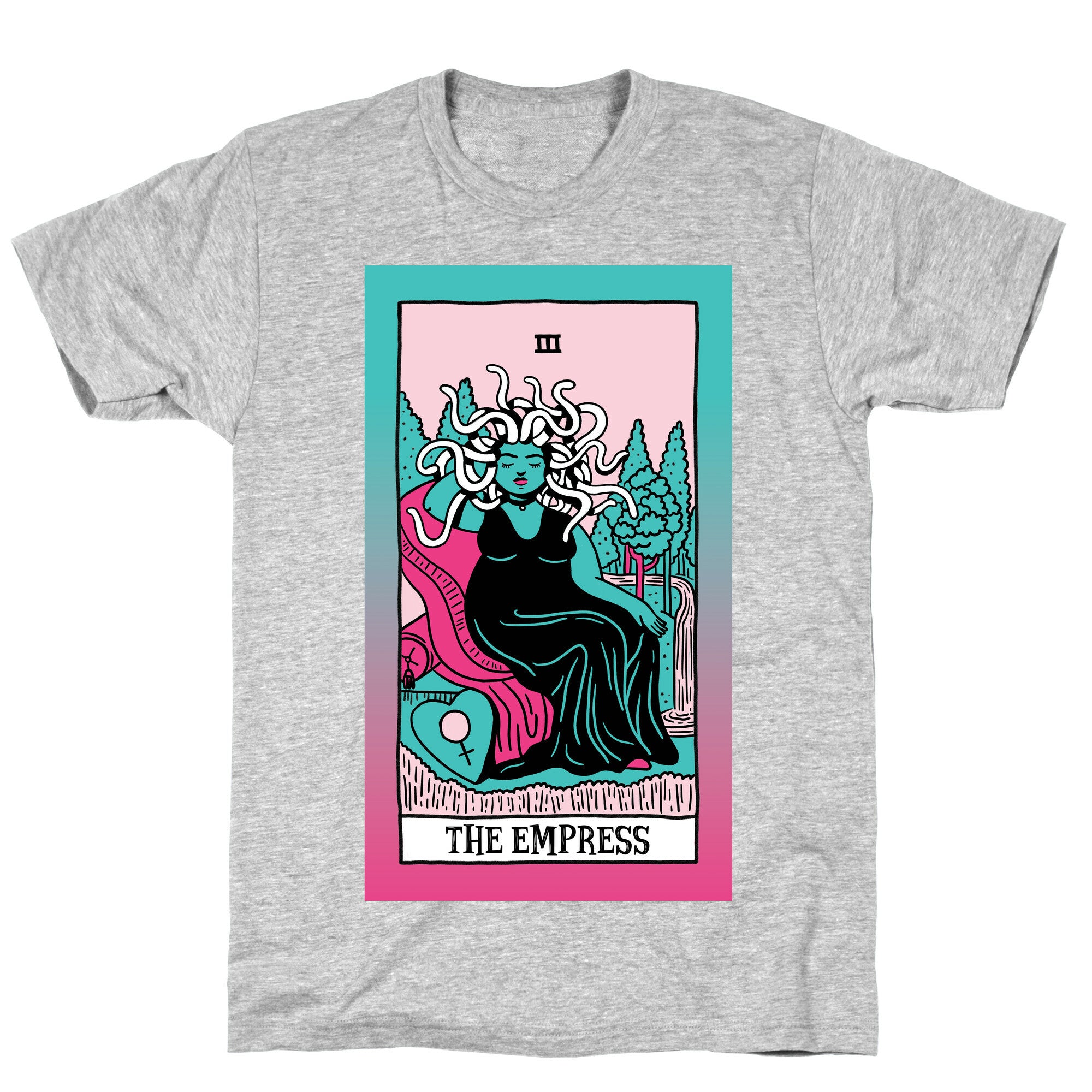 Creepy Cute Tarots: The Empress Medusa T-Shirt